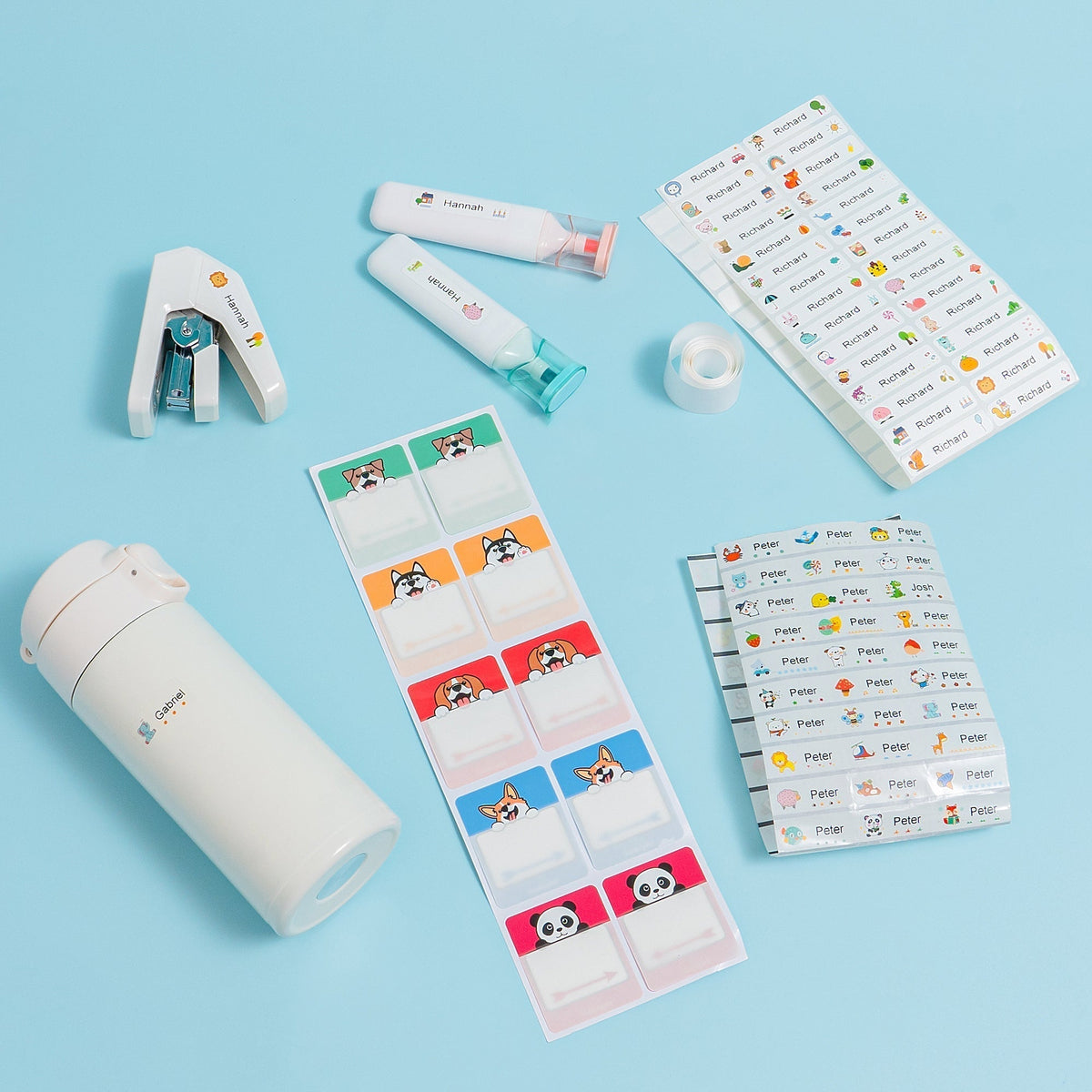 Komplettes Etikettierungsset